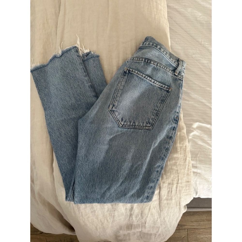AGOLDE Riley High Rise Straight Crop Jeans - Picture 7 of 12